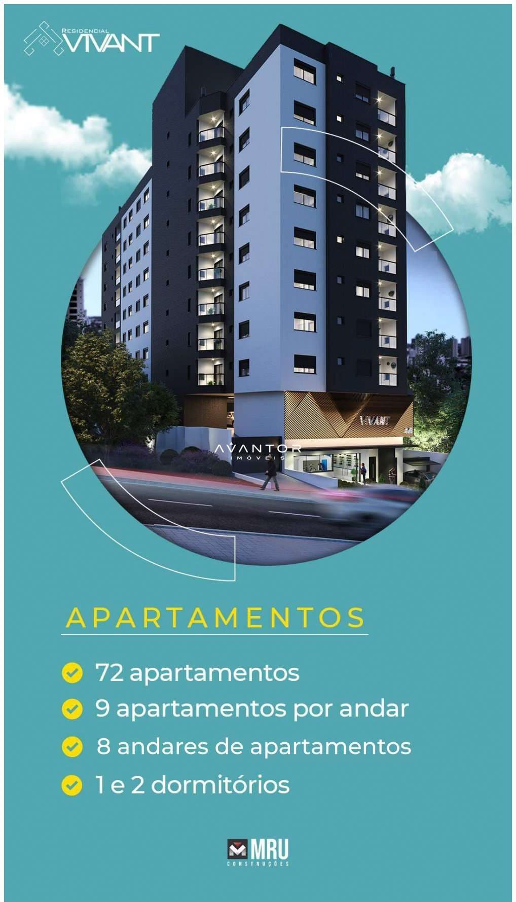 Apartamento com 1 quarto à venda no Residencial VIVANT, em Centro, Santa Maria/RS — foto 6 de 10