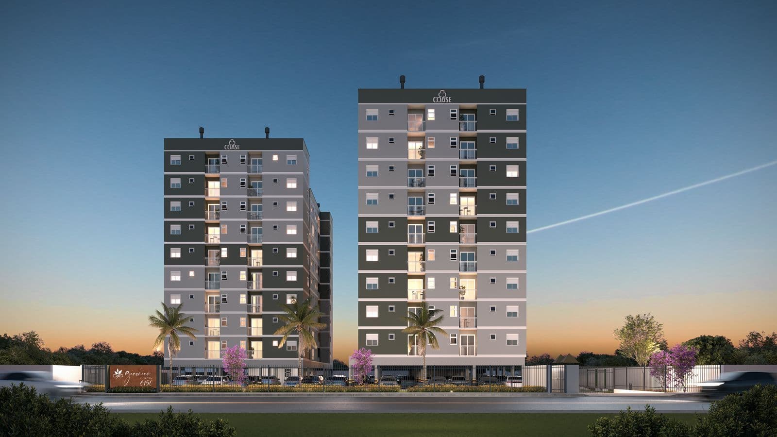 Apartamento com 2 quartos à venda no Residencial Giardino Di Napoli, em Camobi, Santa Maria/RS — foto 2 de 16