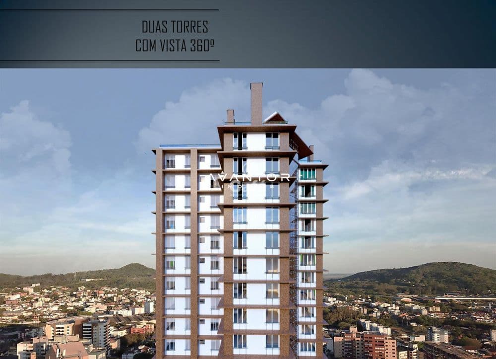 Apartamento com 3 quartos à venda no Infinity Residence, em Nossa Senhora de Lourdes, Santa Maria/RS — foto 2 de 5