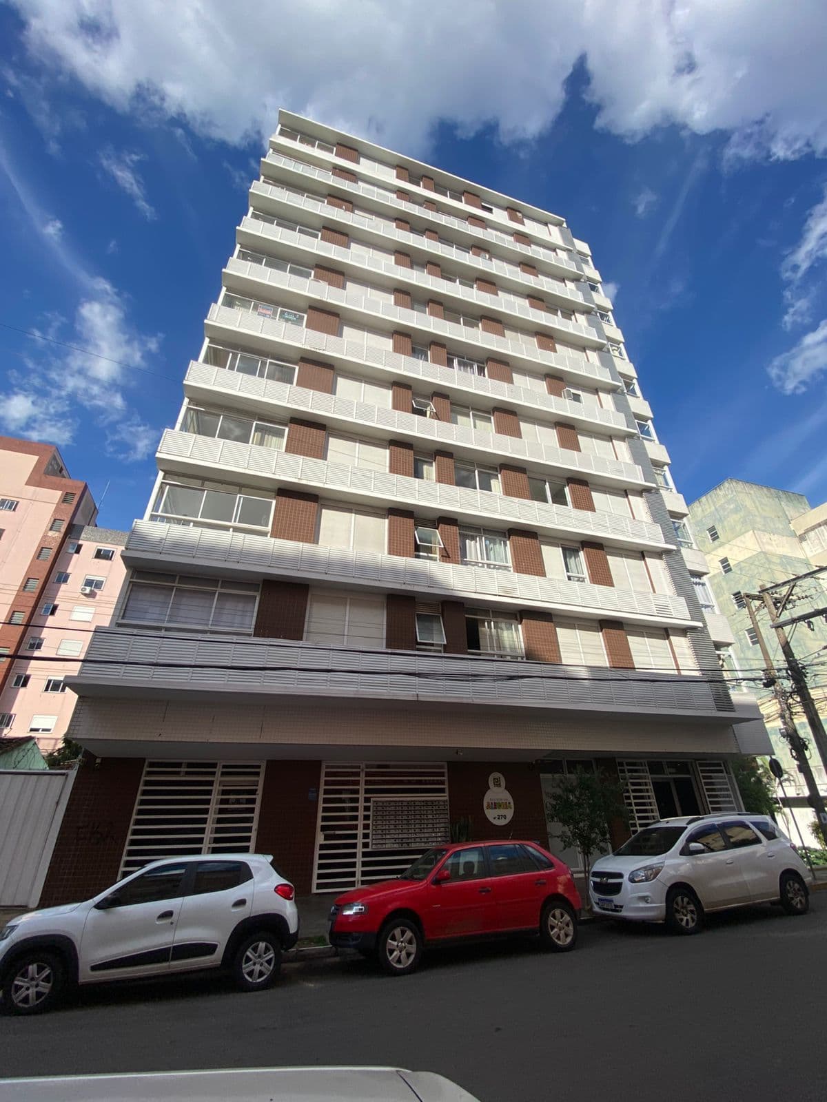 Excelente apartamento de 1 dormitório todo mobiliado — Edifício Residencial Alegria, Centro, Santa Maria/RS