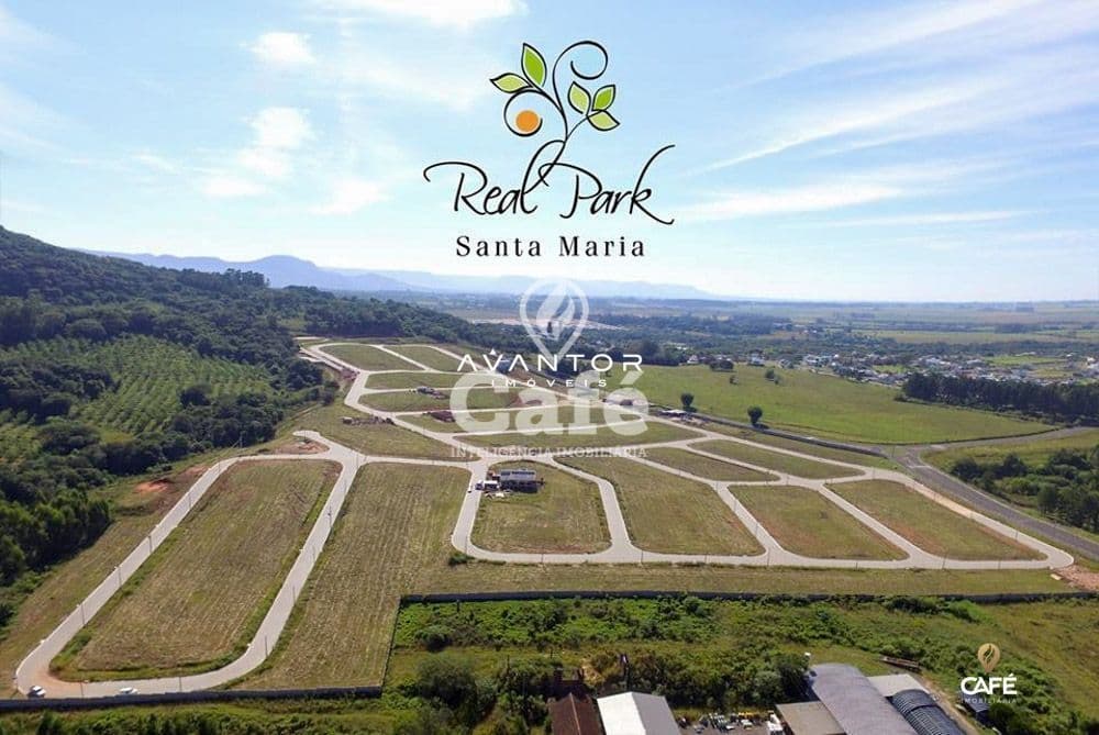 Terreno com lotes e infraestrutura — Terreno à venda no Residencial Real Park, em Tomazetti, Santa Maria/RS