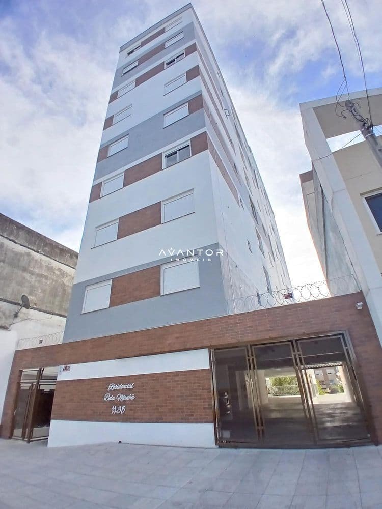 Apartamento novo de 1 dormitório no bairro Bonfim em Santa Maria — Studio com 1 quarto à venda em Bonfim, Santa Maria/RS