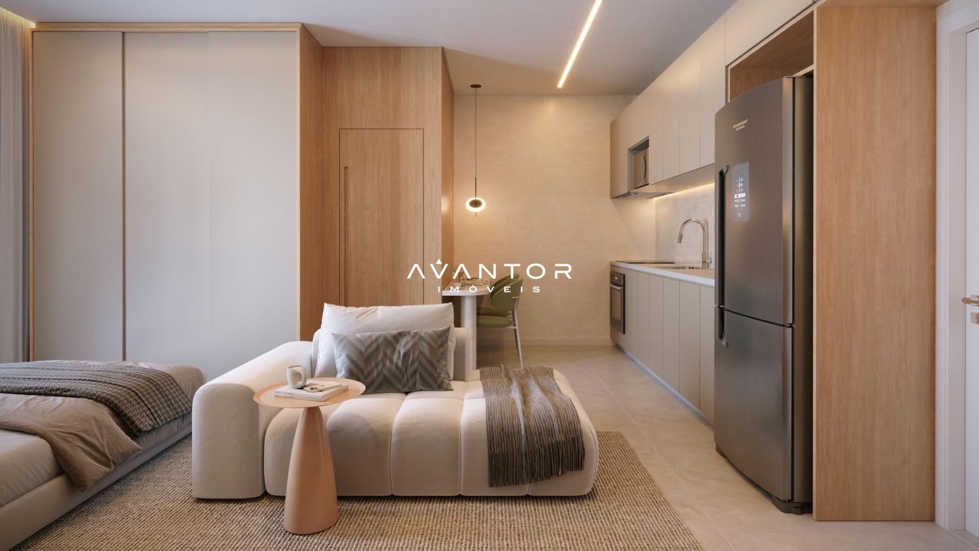Apartamento com 1 quarto à venda no Sync Viva On - Conde, em Nossa Senhora de Fátima, Santa Maria/RS — foto 6 de 23