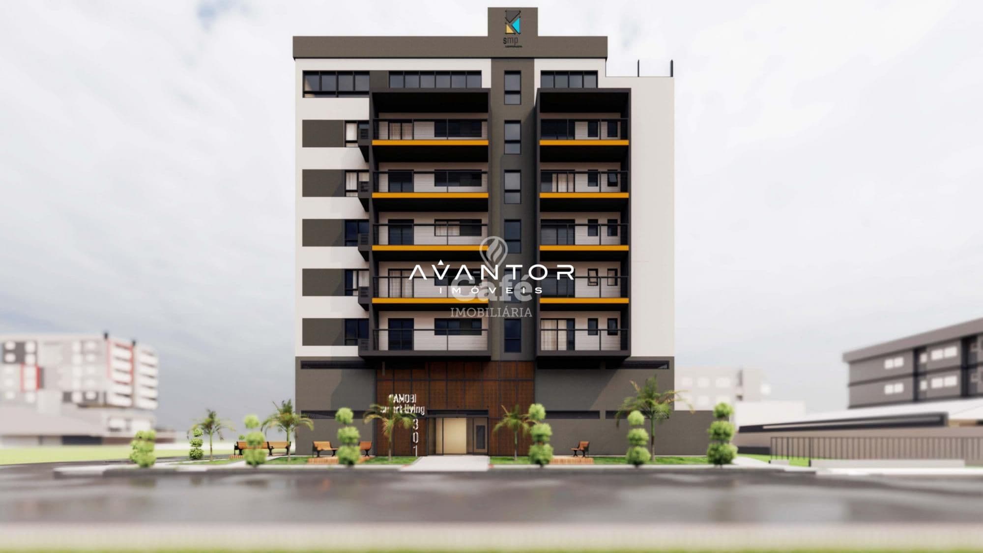 Apartamento com 1 quarto à venda no Camobi Smart Living, em Camobi, Santa Maria/RS — foto 12 de 18