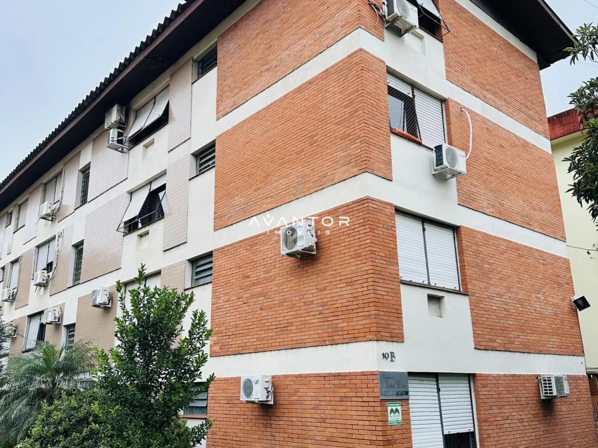 Fachada do prédio em alvenaria — Apartamento com 3 quartos à venda em Nossa Senhora de Lourdes, Santa Maria/RS