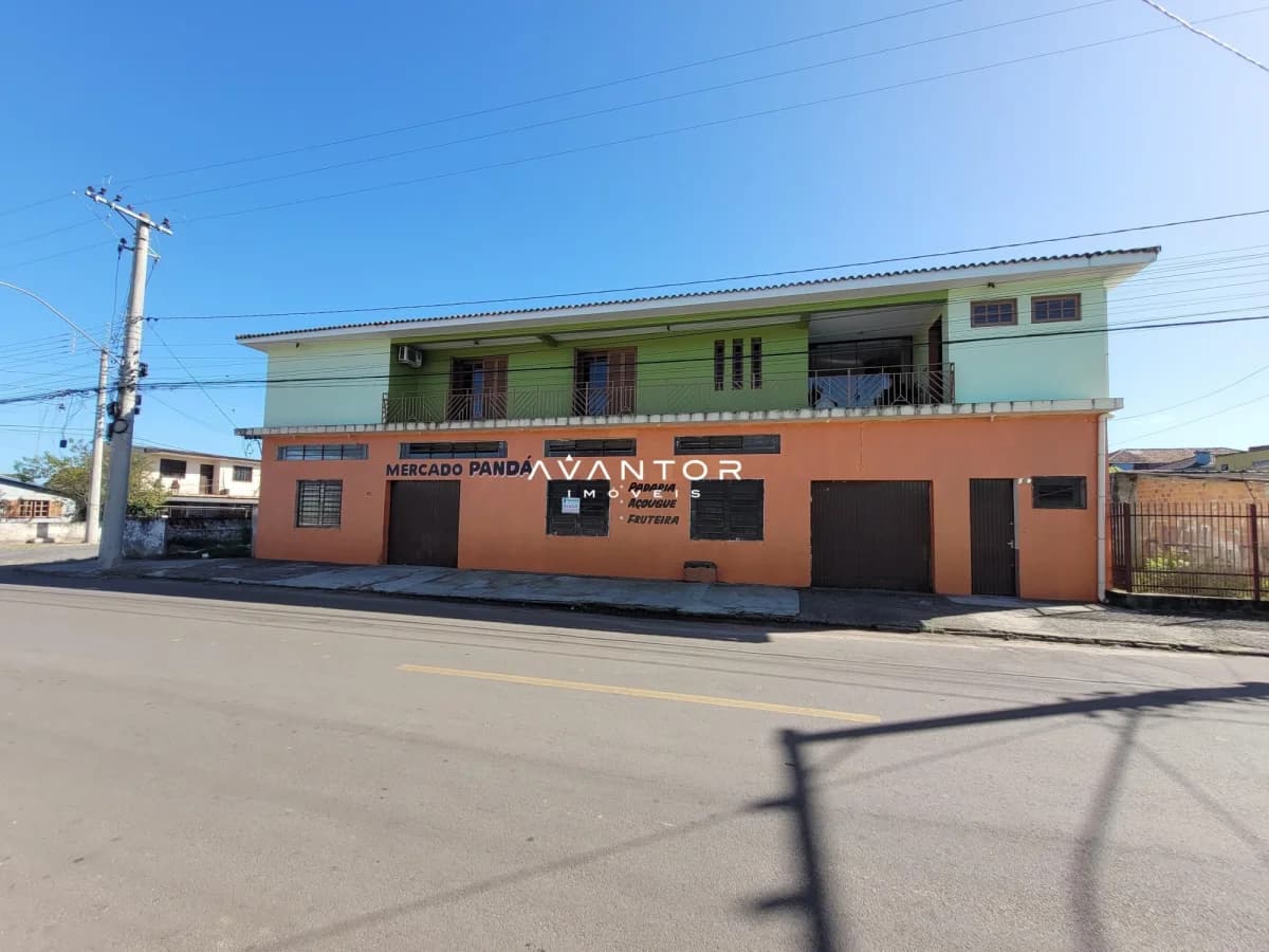 Fachada da casa com uso comercial — Loja com 2 salas para alugar em Divina Providência, Santa Maria/RS