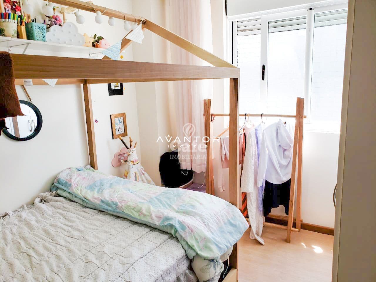 Residencial Costa Del Sol, 3 dormitorios, 1 suite, 1 vaga de garagem e localização privile — Apartamento com 3 quartos à venda em Centro, Santa Maria/RS