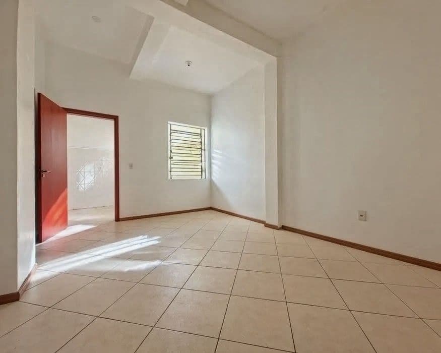 Apartamento Central de 1 dormitório, sala de estar, banheiro social, cozinha e área de ser — Apartamento com 1 quarto para alugar em Centro, Santa Maria/RS