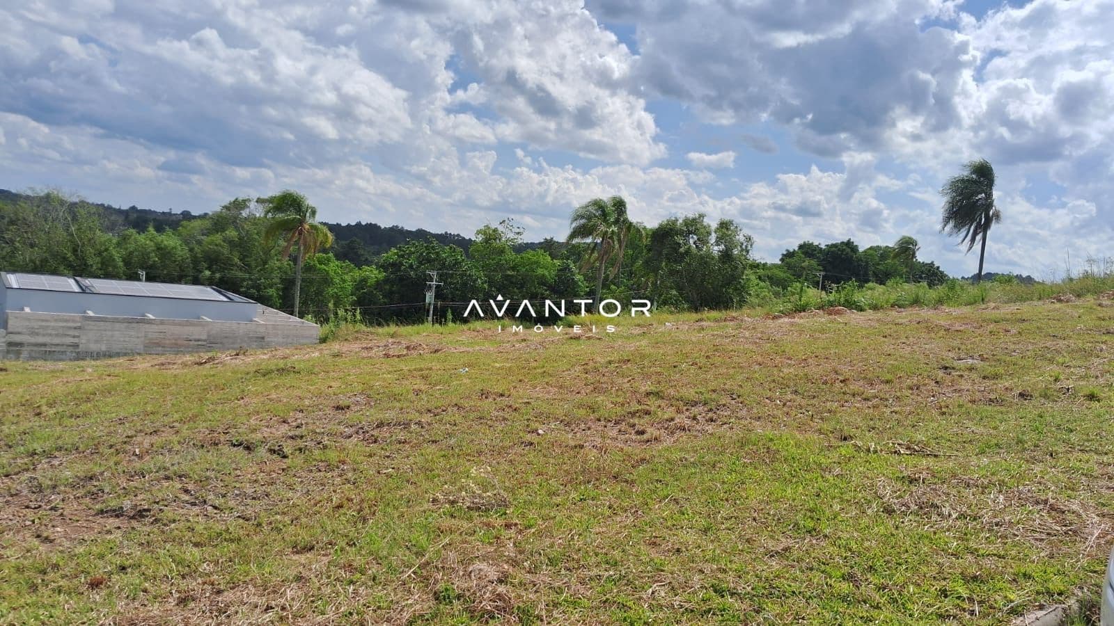 Terreno com vegetação e vista para a mata — Terreno à venda no Loteamento Jardim Colinas II, em Centro, Itaara/RS
