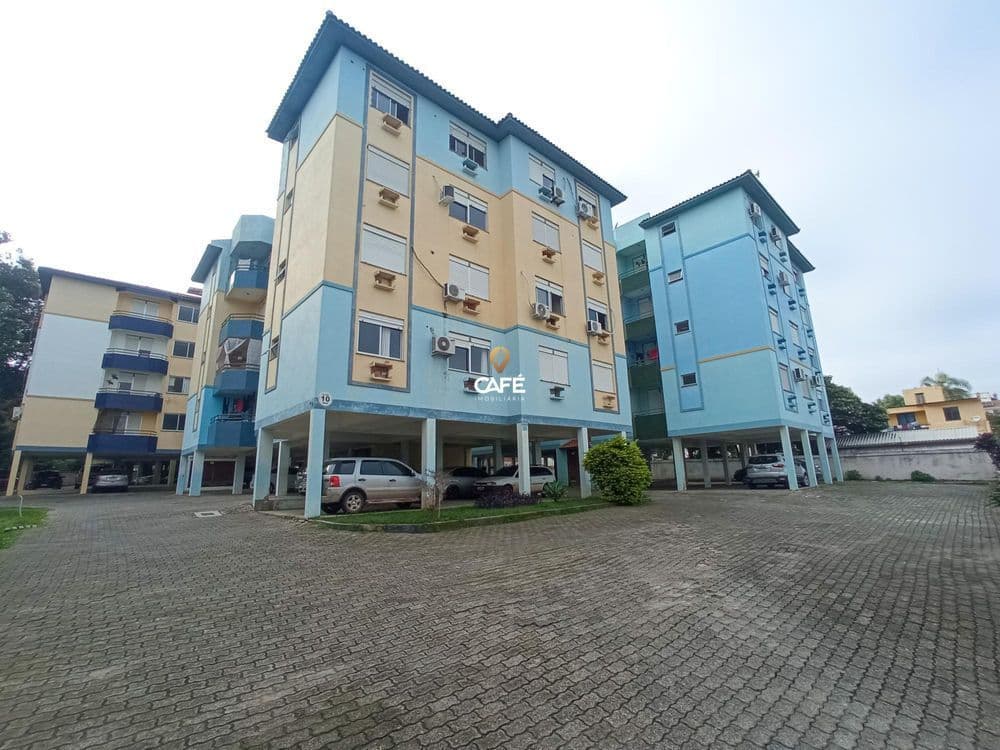 Apartamento De 2 Dormitórios, Sala de Estar com Sacada, Banheiro Social, Cozinha, Área de — Apartamento com 2 quartos para alugar em Duque de Caxias, Santa Maria/RS