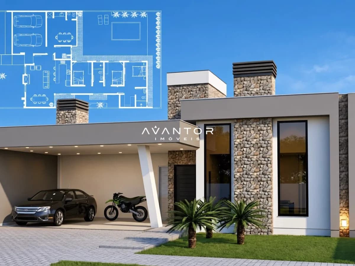 Casa com 3 quartos à venda no Cidade Universitária, em Camobi, Santa Maria/RS