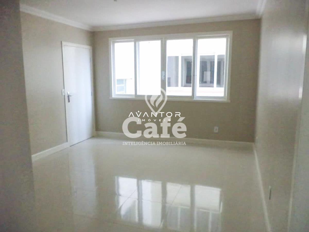 Sala de estar com janelas amplas — Apartamento com 3 quartos à venda no Edifício Hermitage, em Centro, Santa Maria/RS