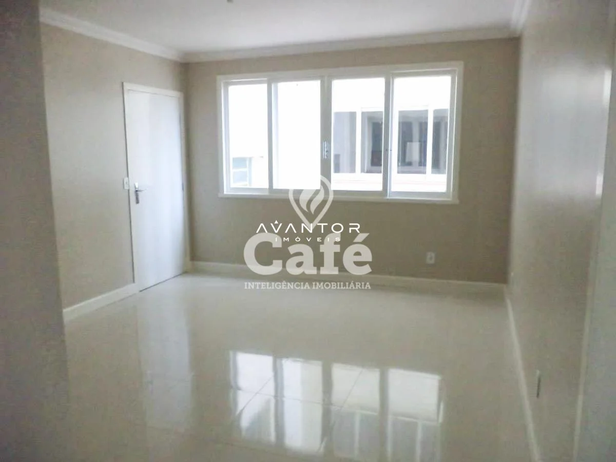 Sala de estar com janelas amplas — Apartamento com 3 quartos à venda no Edifício Hermitage, em Centro, Santa Maria/RS