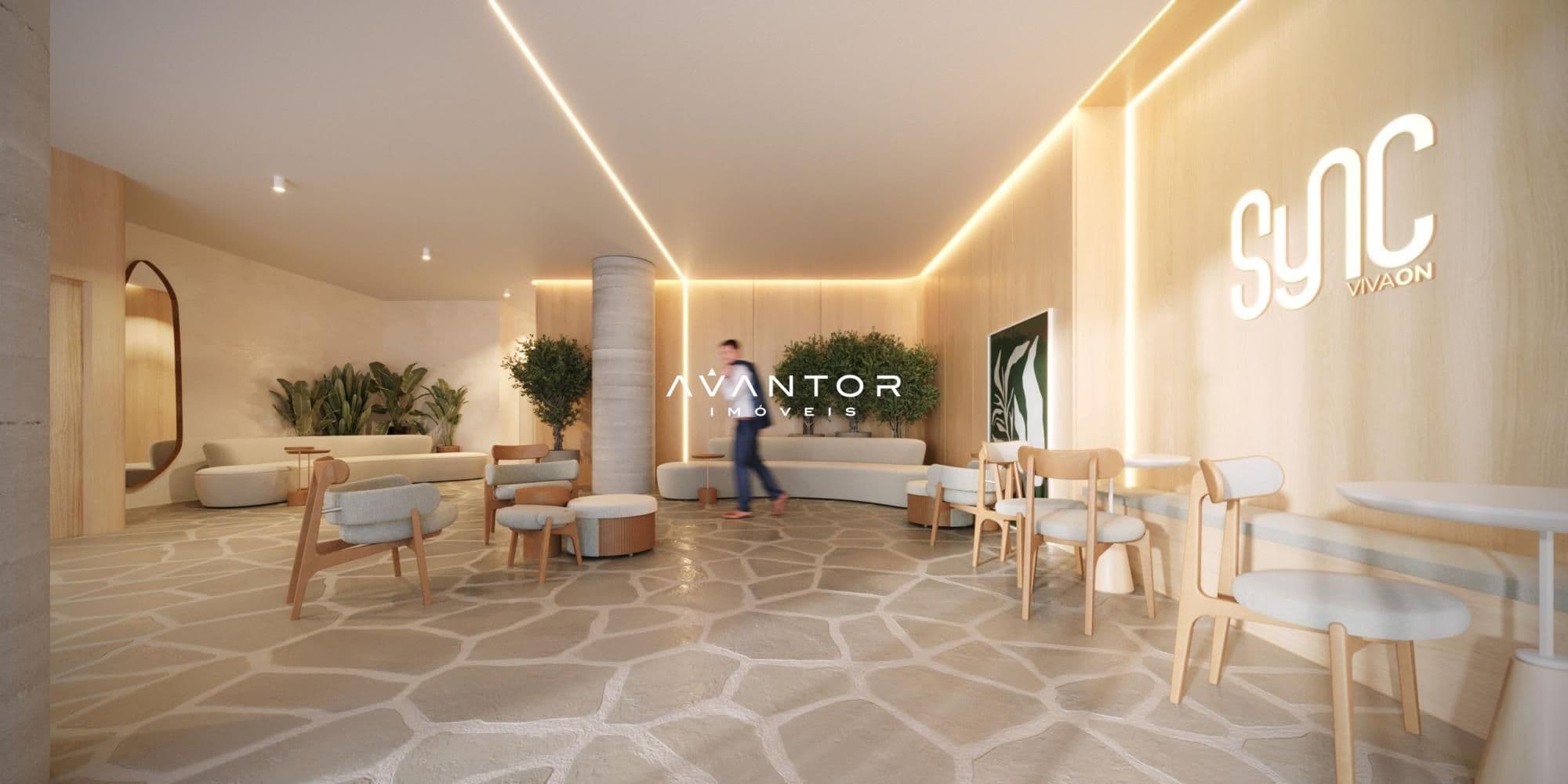 Apartamento com 1 quarto à venda no Sync Viva On - Conde, em Nossa Senhora de Fátima, Santa Maria/RS — foto 13 de 23