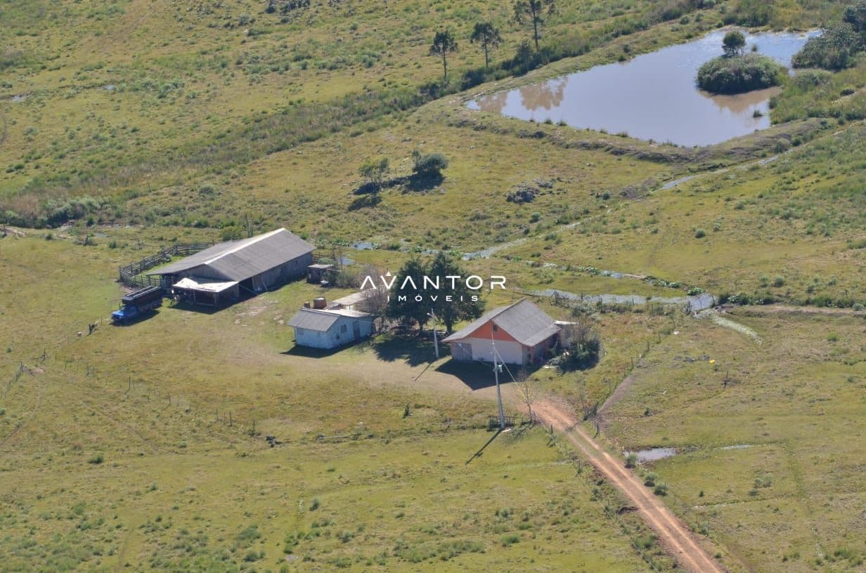 Terreno com benfeitorias e vista aérea — Fazenda com 3 quartos à venda em Britadeira, São Francisco de Paula/RS