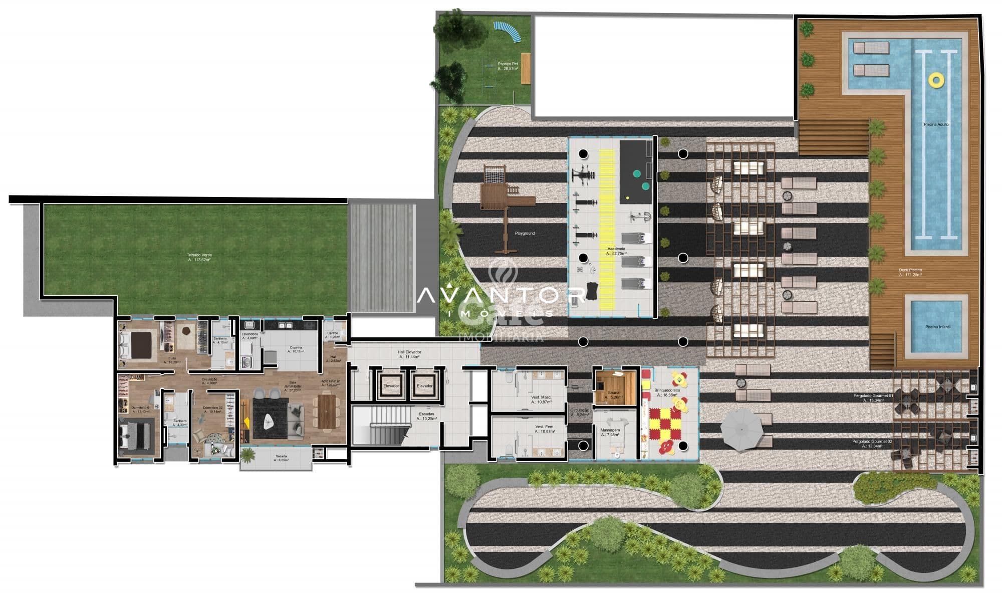 Apartamento com 3 quartos à venda no Spalla Home Art, em Centro, Santa Maria/RS — foto 21 de 24