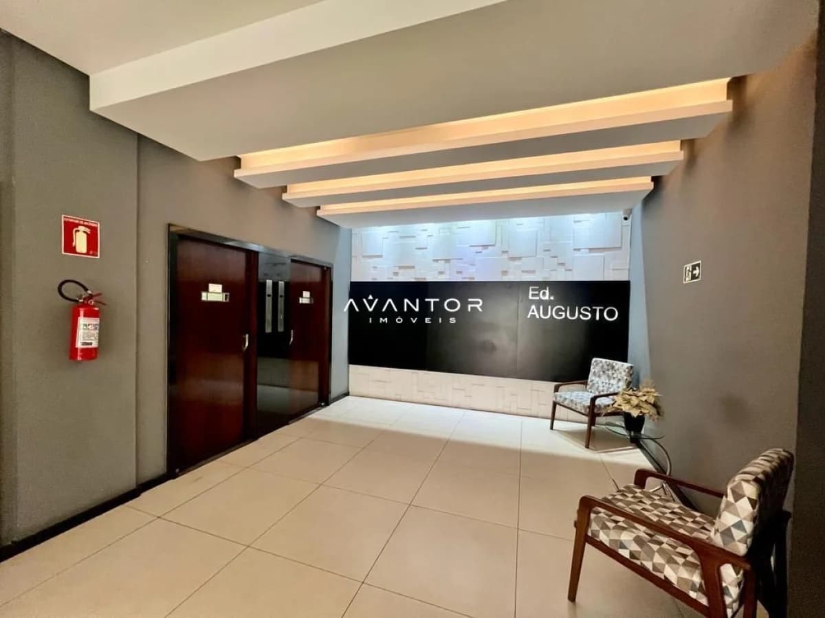 Hall de entrada com recepção — Edifício Augusto, Centro, Santa Maria/RS