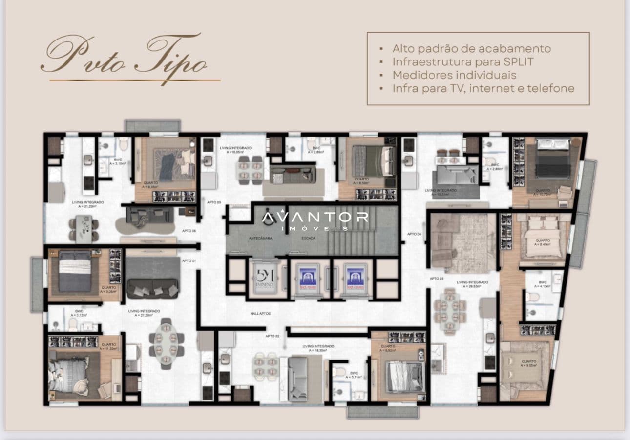 Apartamento com 2 quartos à venda no Superiore Residence, em Viva Park, Porto Belo/SC — foto 15 de 16