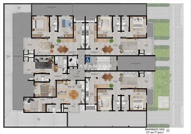 Apartamento com 2 quartos à venda no Residencial Esperanto, em Camobi, Santa Maria/RS — foto 2 de 2