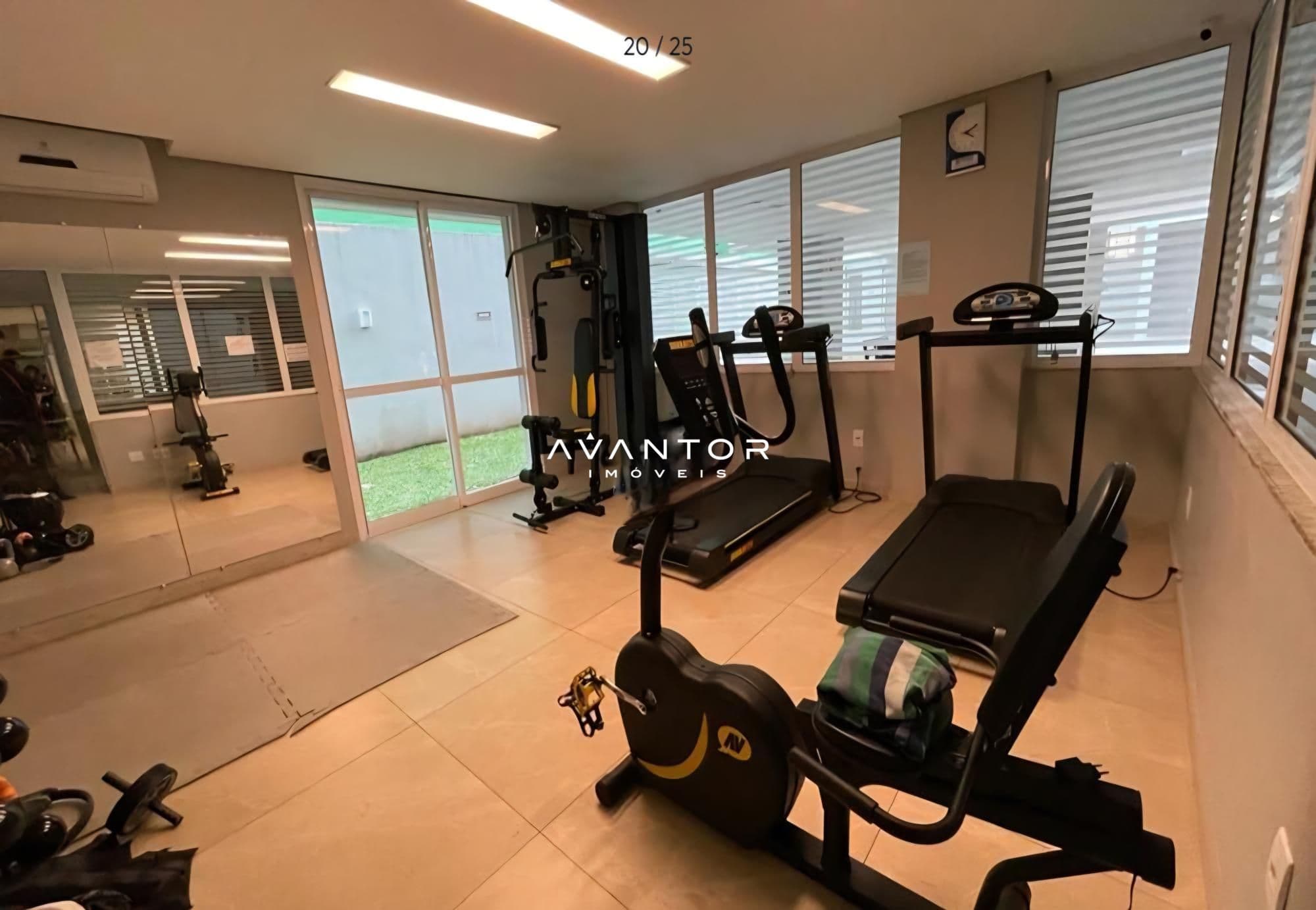 Academia — Apartamento com 2 quartos à venda no Sunset Residence, em Centro, Santa Maria/RS