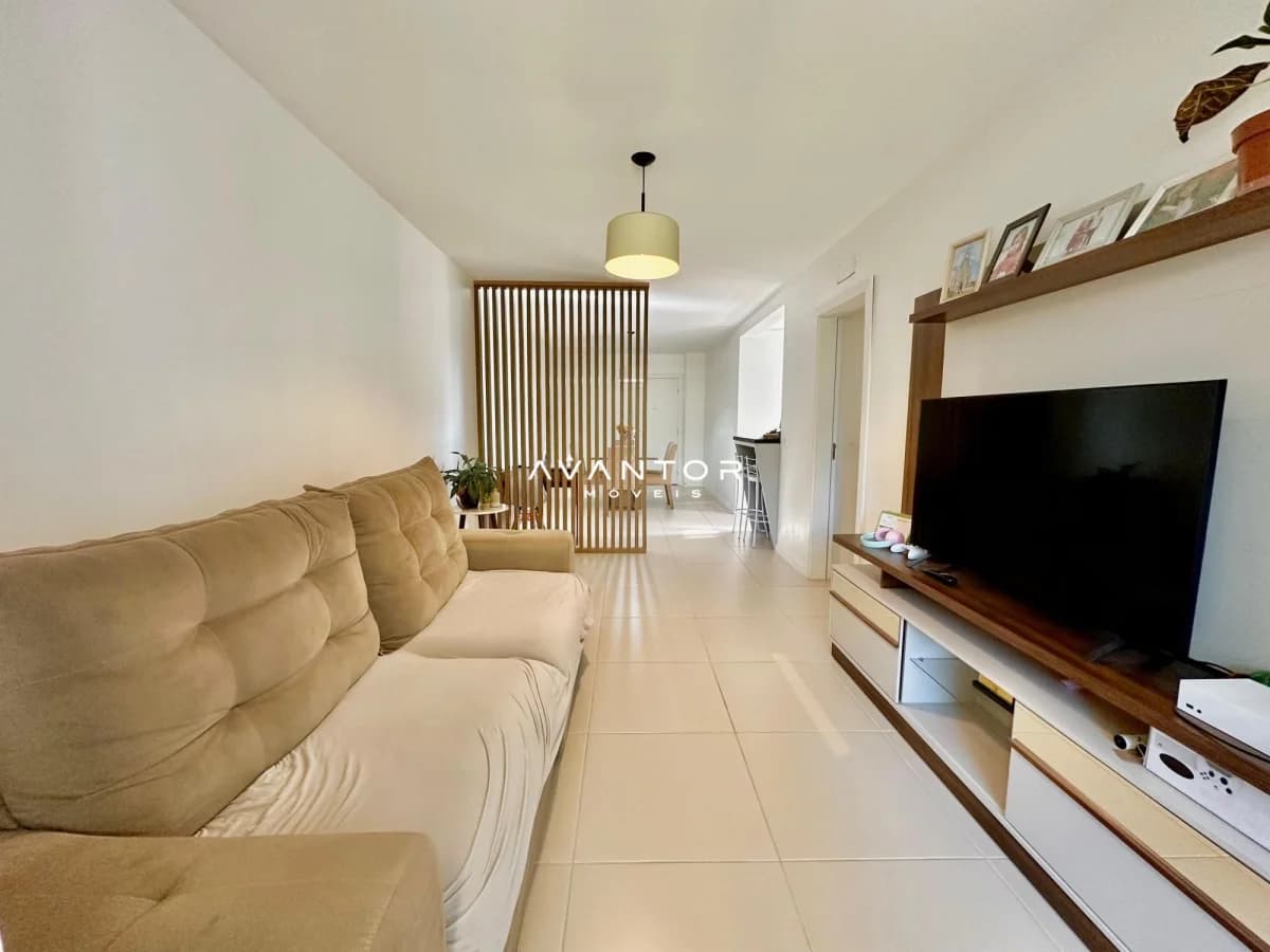 Sala de estar integrada à cozinha — Apartamento com 3 quartos à venda em Nossa Senhora das Dores, Santa Maria/RS