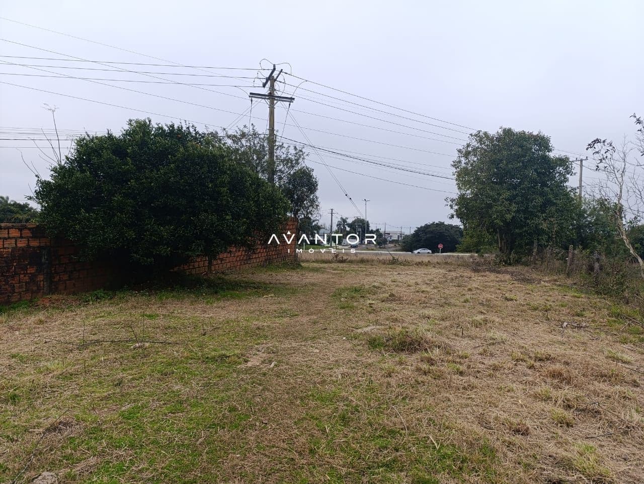 Terreno com muro de alvenaria — Terreno à venda em Pinheiro Machado, Santa Maria/RS