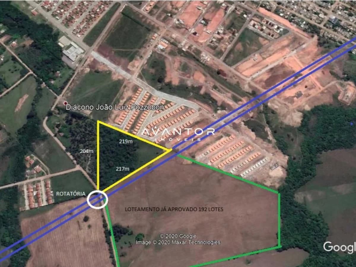 Terreno à venda em Diácono João Luiz Pozzobon, Santa Maria/RS