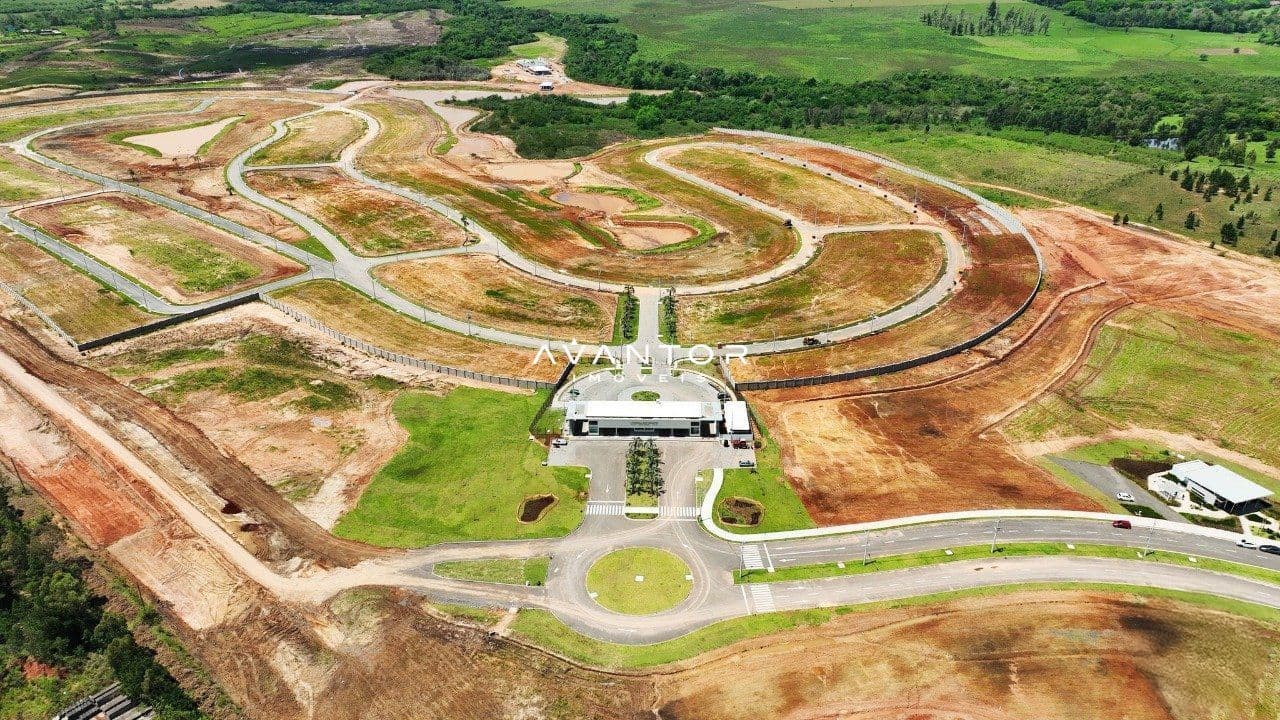 Terreno com infraestrutura e pista preparada — Terreno à venda no Estância dos Montes, em Tomazetti, Santa Maria/RS