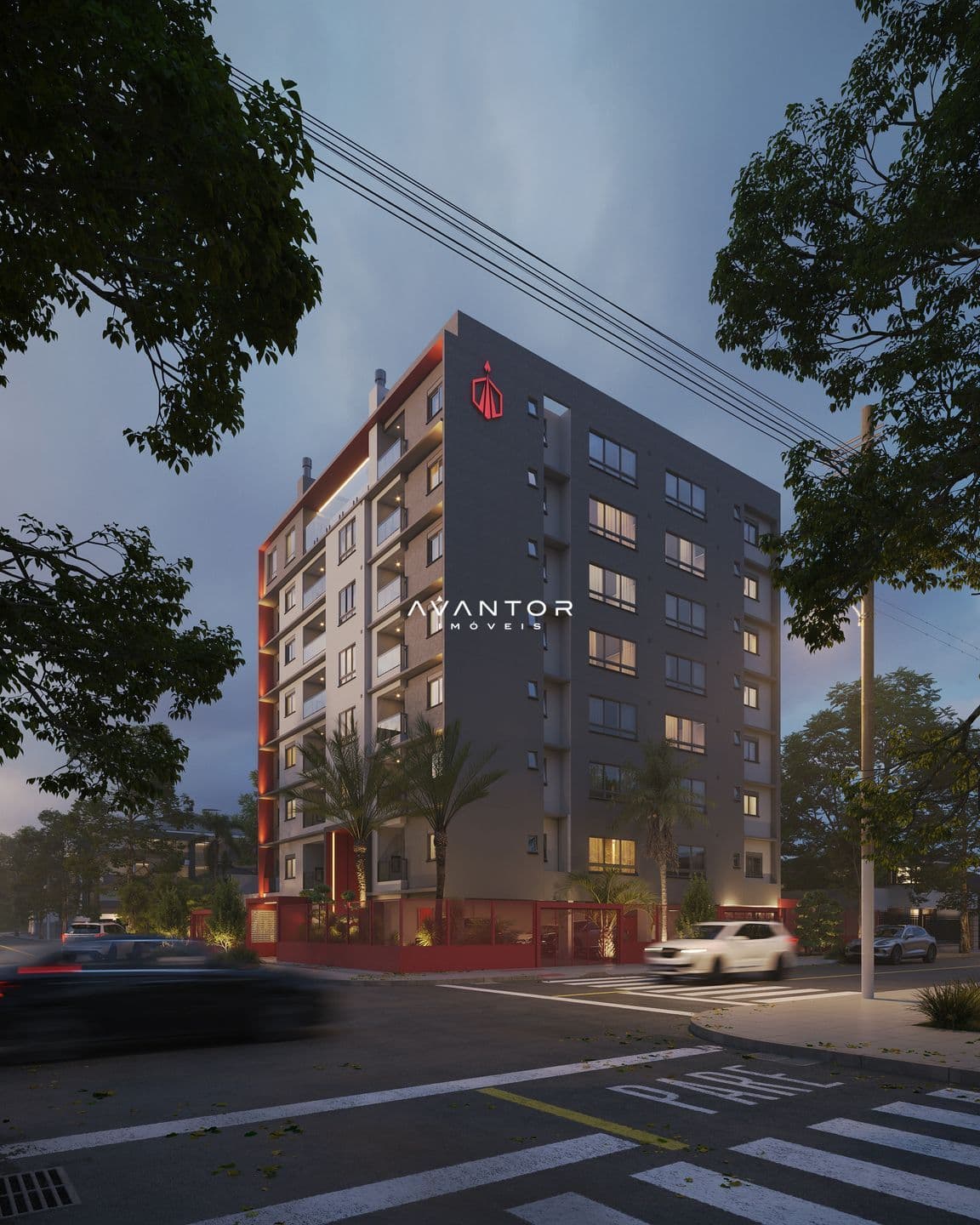Apartamento com 2 quartos à venda no Residencial Trebbiano, em Camobi, Santa Maria/RS