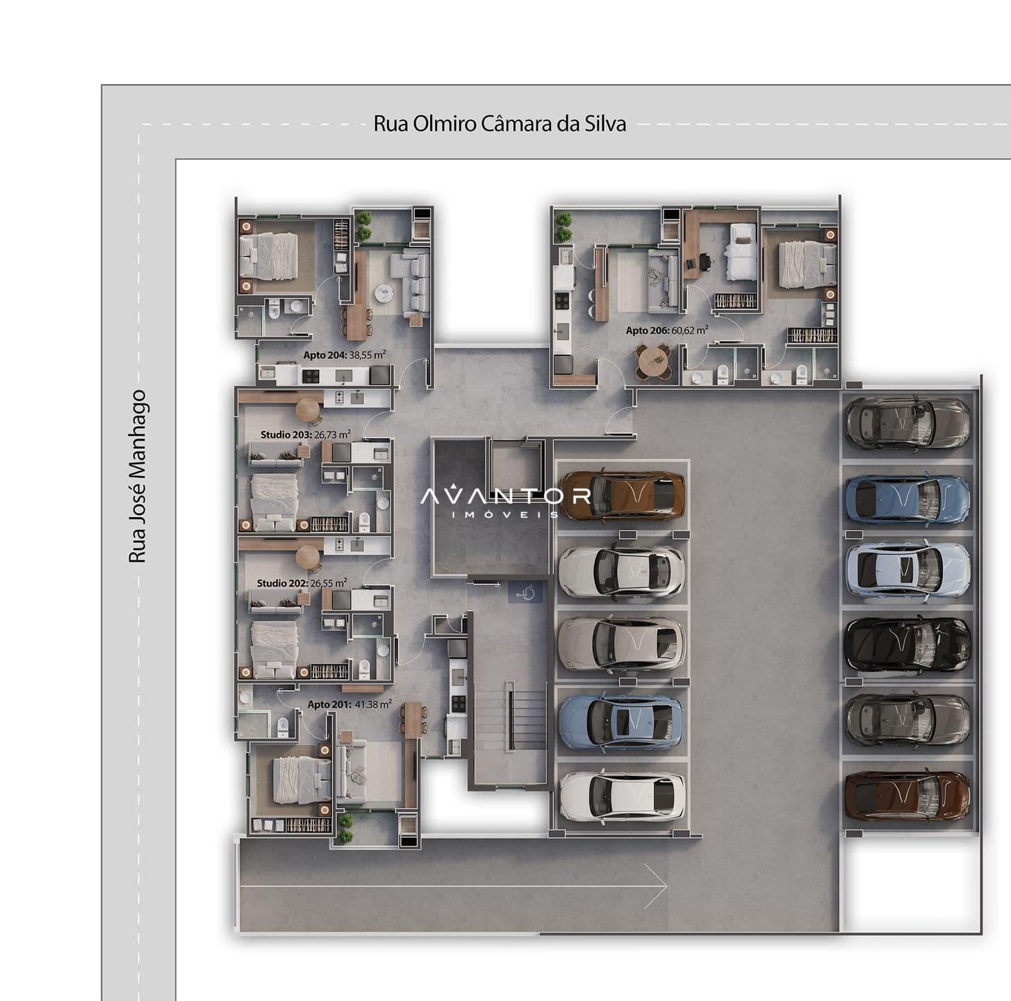 Apartamento com 2 quartos à venda no Residencial Trebbiano, em Camobi, Santa Maria/RS — foto 18 de 20