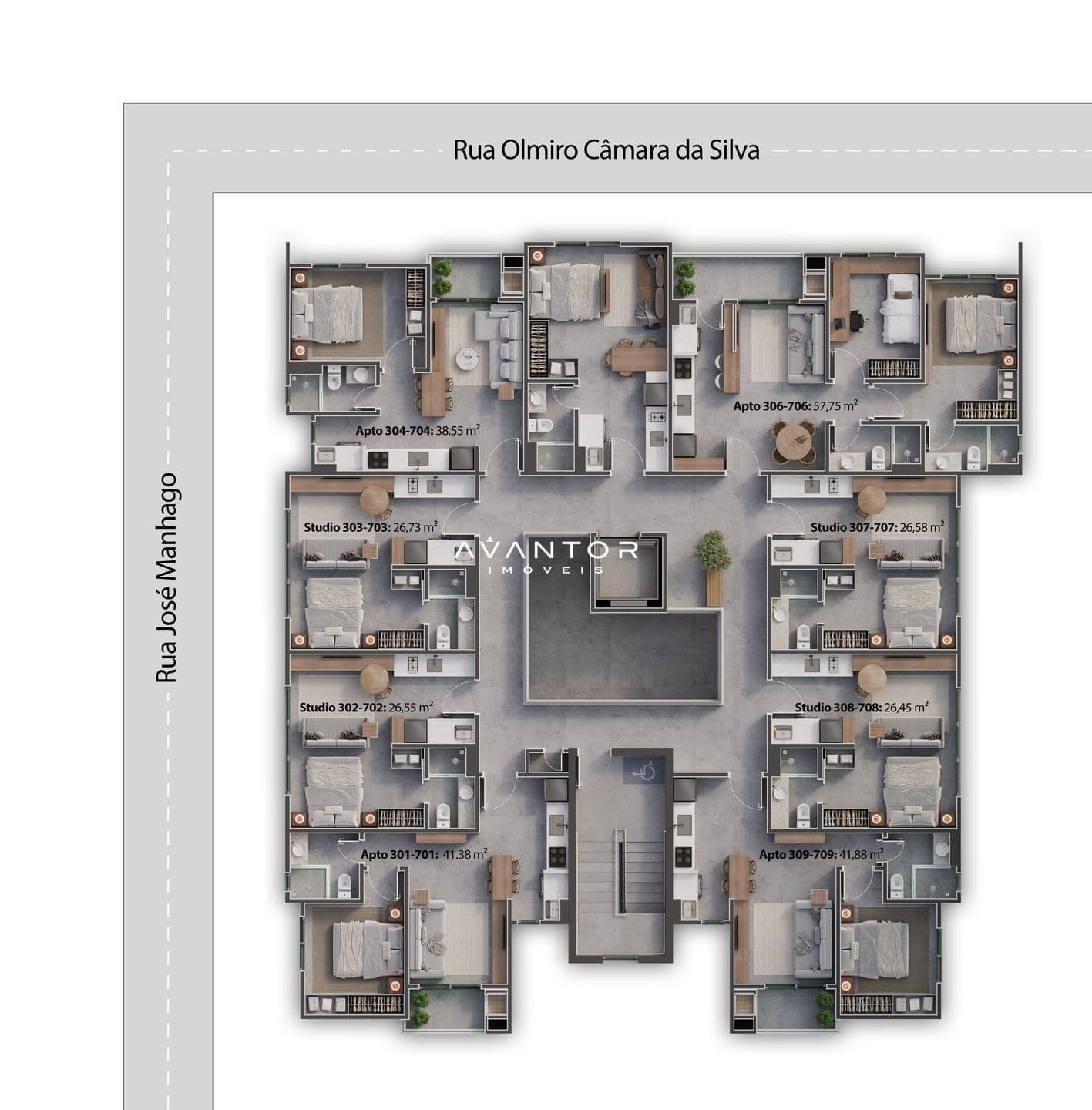 Apartamento com 2 quartos à venda no Residencial Trebbiano, em Camobi, Santa Maria/RS — foto 20 de 20