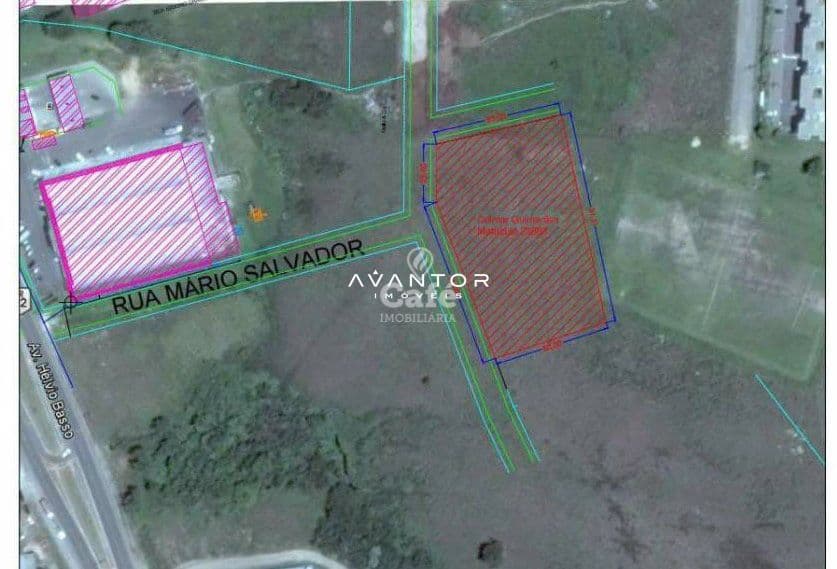 Amplo terreno com 4890 m² — Terreno à venda em Nossa Senhora Medianeira, Santa Maria/RS