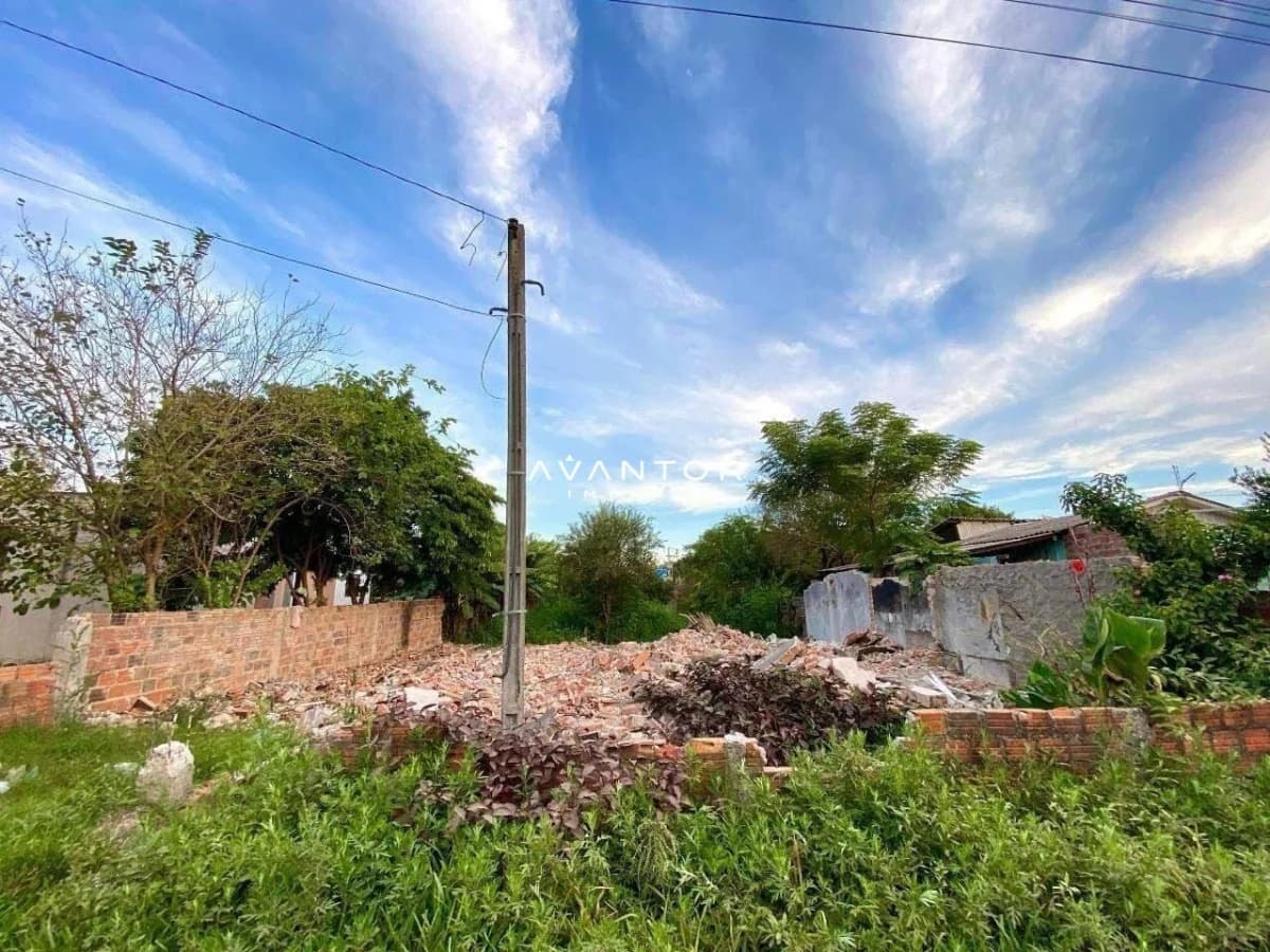 Terreno com vegetação e construções — Terreno à venda em Boi Morto, Santa Maria/RS