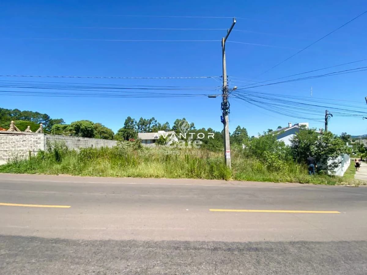 Terreno com vista para rua — Terreno à venda em Cerrito, Santa Maria/RS