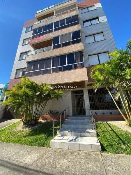 Fachada do prédio com entrada — Cobertura com 2 quartos à venda em Centro, Capão da Canoa/RS