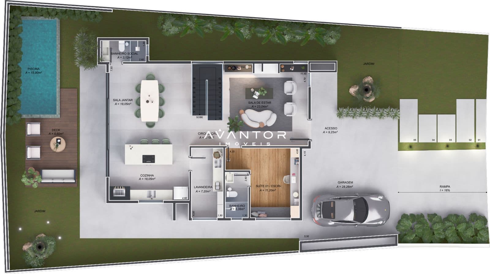 Casa com 4 quartos à venda no Estância dos Montes, em Tomazetti, Santa Maria/RS — foto 4 de 4