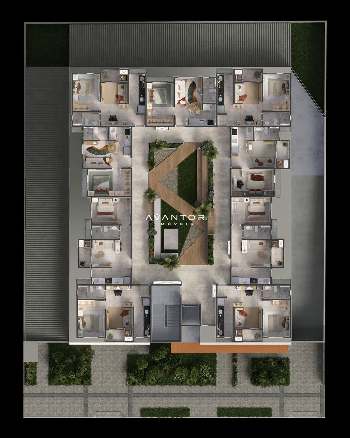 Apartamento com 1 quarto à venda no Atrium 225 Residence, em Camobi, Santa Maria/RS — foto 13 de 18