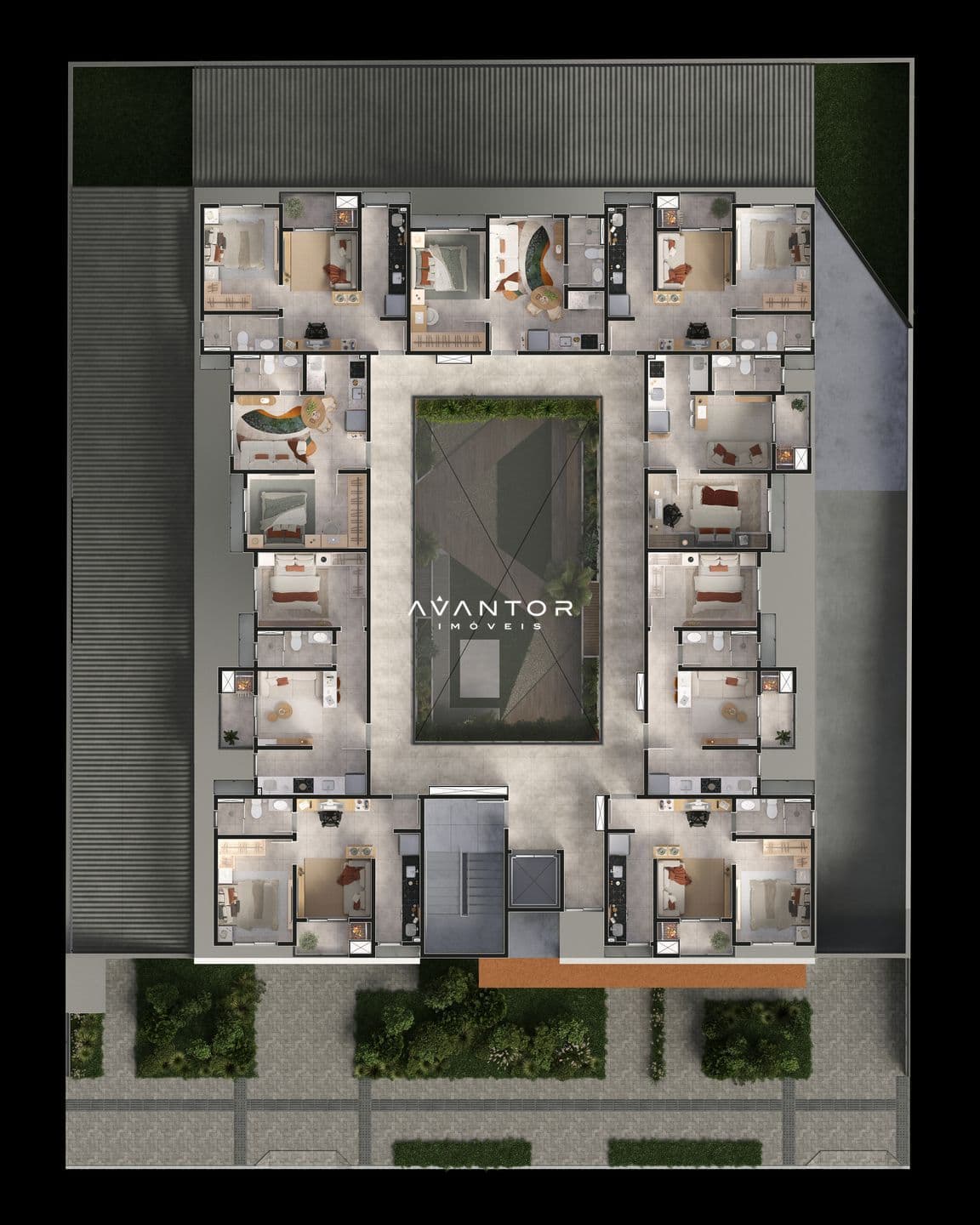 Apartamento com 1 quarto à venda no Atrium 225 Residence, em Camobi, Santa Maria/RS — foto 14 de 18