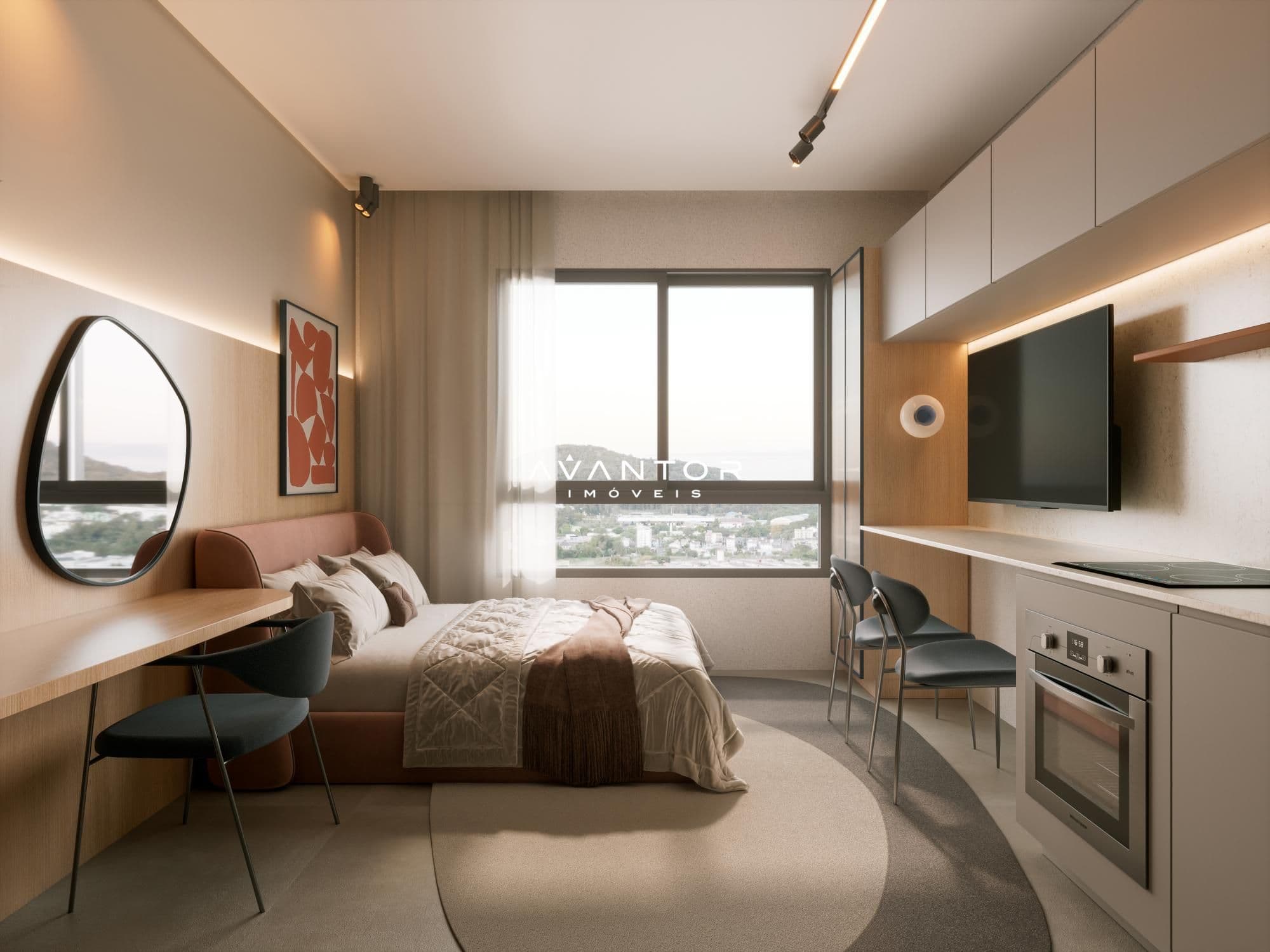 Apartamento com 1 quarto à venda no Sync Viva On - Floriano, em Centro, Santa Maria/RS — foto 18 de 31