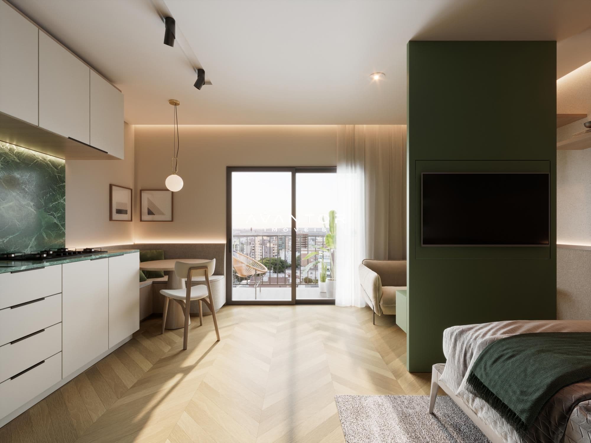 Apartamento com 1 quarto à venda no Sync Viva On - Floriano, em Centro, Santa Maria/RS — foto 30 de 31