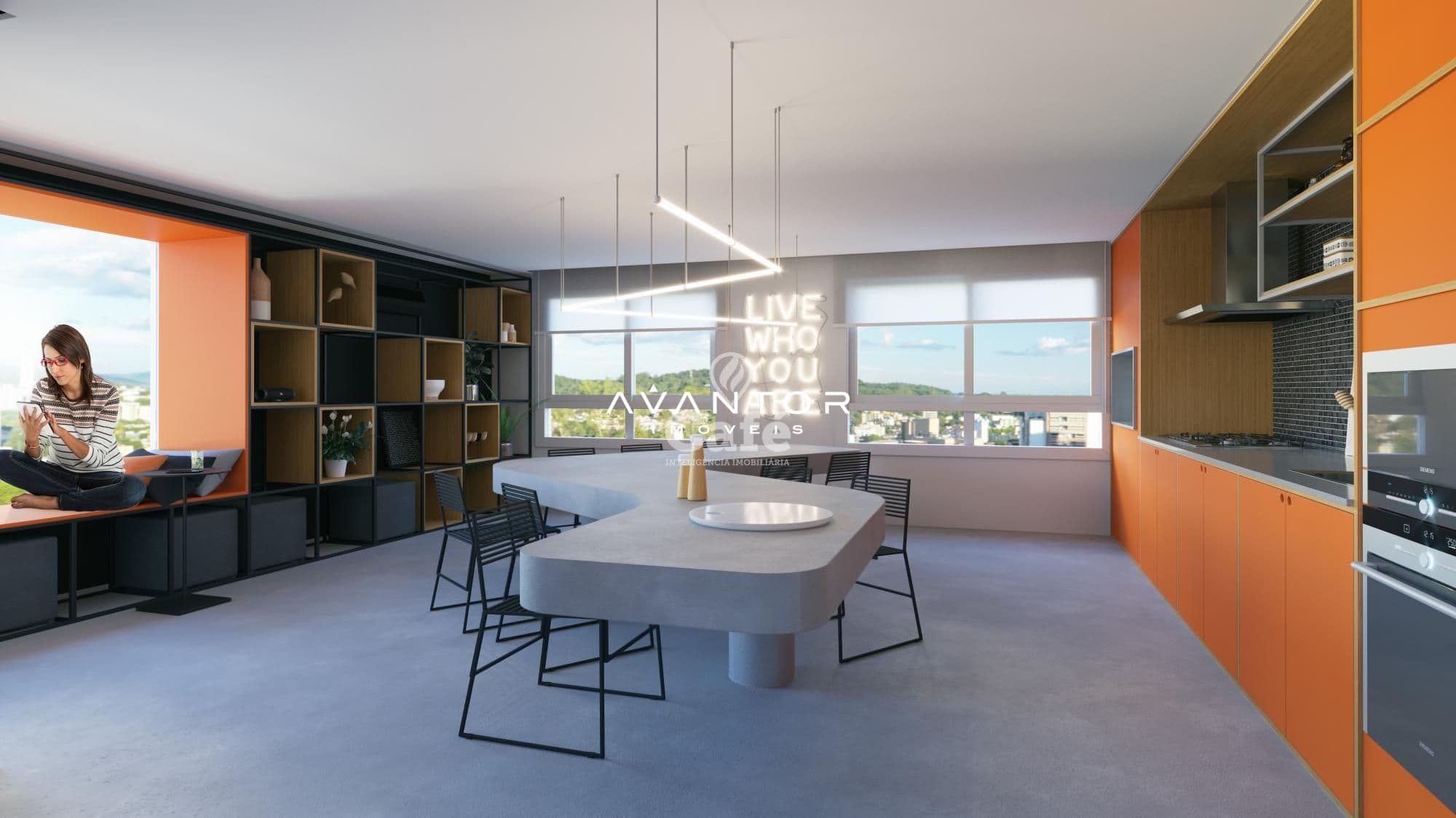 Apartamento com 1 quarto à venda no Uniqo Smart Living, em Camobi, Santa Maria/RS — foto 3 de 24