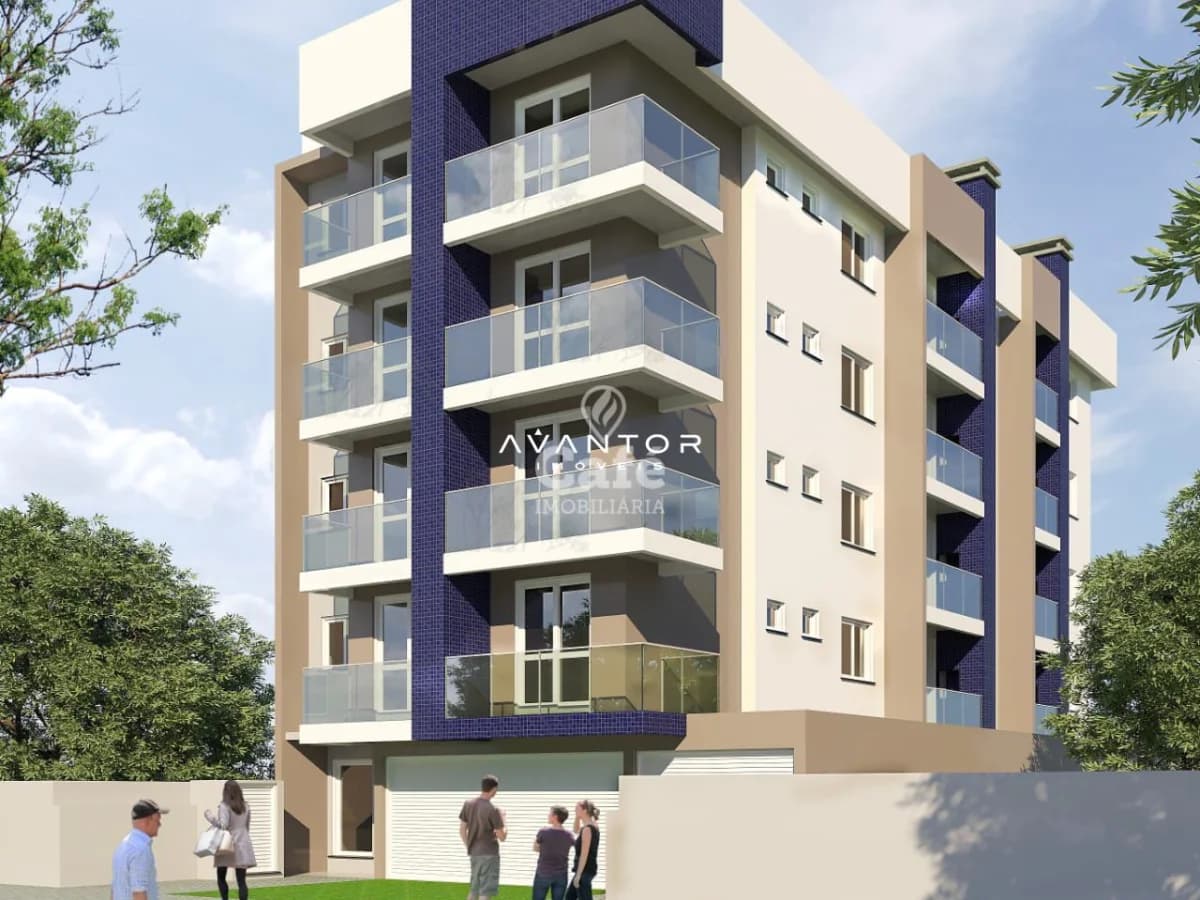 Apartamento 2 Dormitórios com Suíte e Box Garagem em Camobi. Santa Maria-RS — Apartamento com 2 quartos à venda em Camobi, Santa Maria/RS