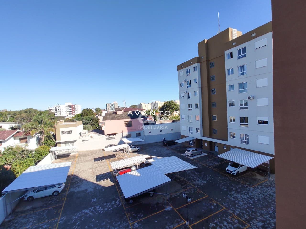 Apartamento novo com 59,08 de área total, 02 dormitórios e 01 vaga de garagem — Apartamento com 2 quartos à venda em Camobi, Santa Maria/RS