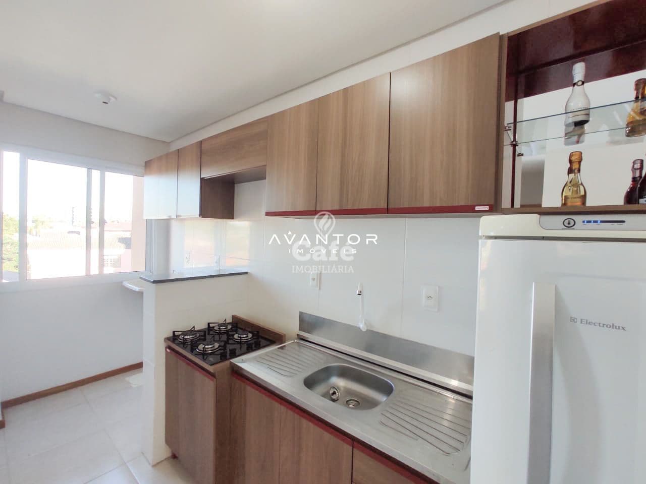 Apartamento novo com 59,08 de área total, 02 dormitórios e 01 vaga de garagem — Apartamento com 2 quartos à venda em Camobi, Santa Maria/RS