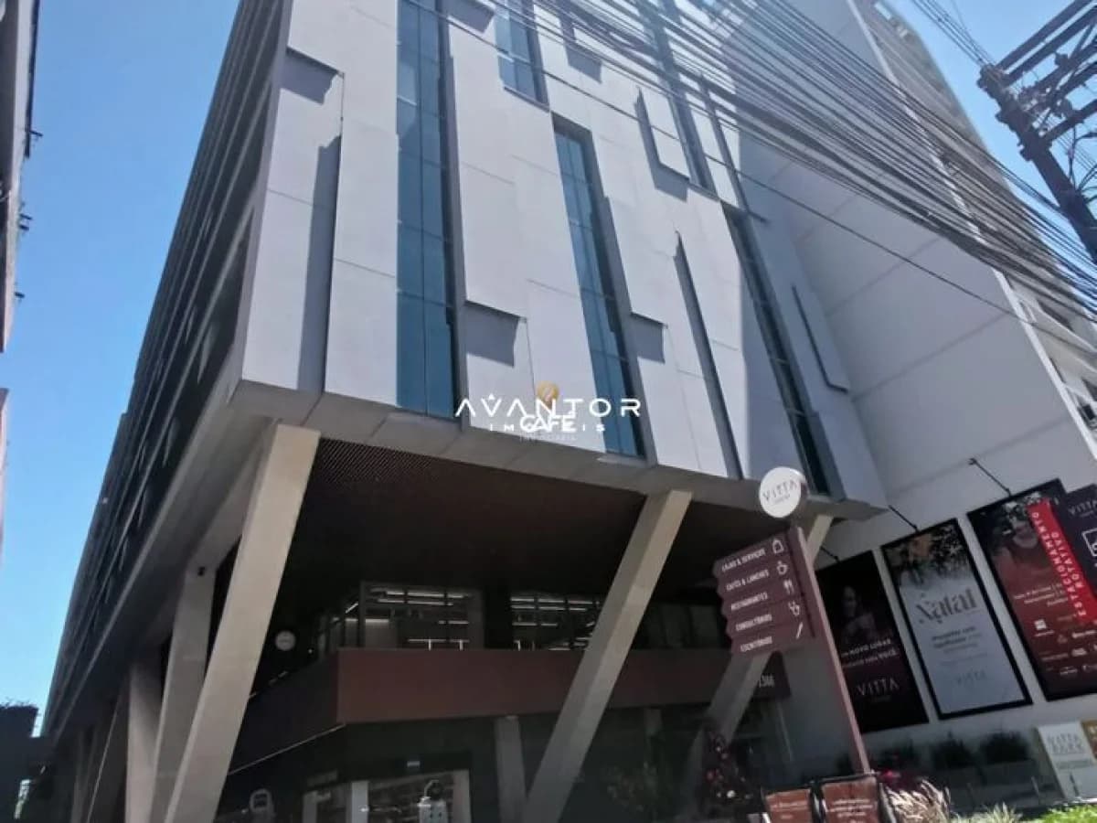 Fachada do prédio com uso misto — Sala Comercial com 1 sala à venda no Vitta Center, em Centro, Santa Maria/RS