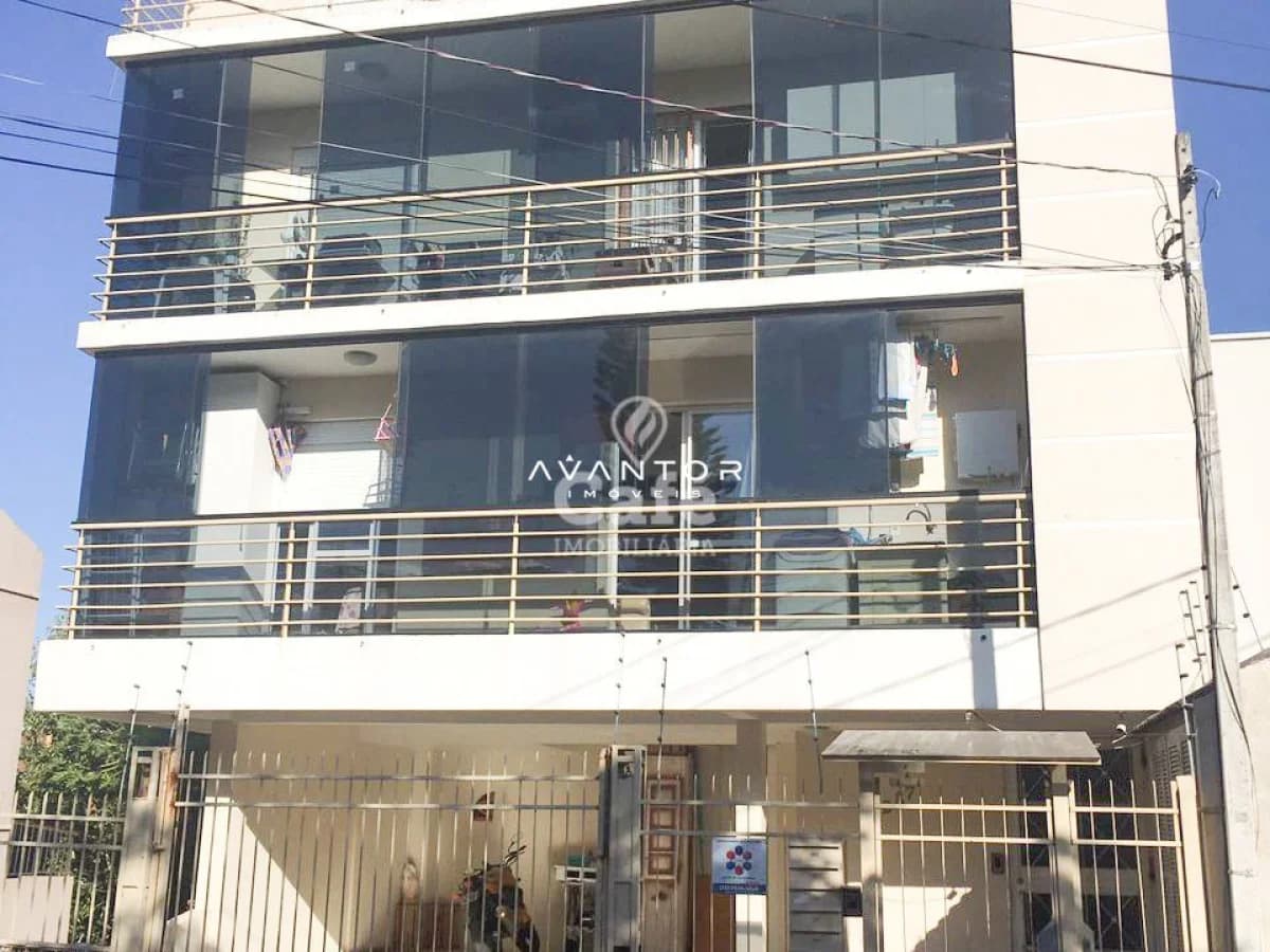 Apartamento, 2 Dormitórios, 1 Banheiro, 1 Vaga, Térreo, Sacada, Churrasqueira, Nossa Senho — Apartamento com 2 quartos à venda em Nossa Senhora das Dores, Santa Maria/RS