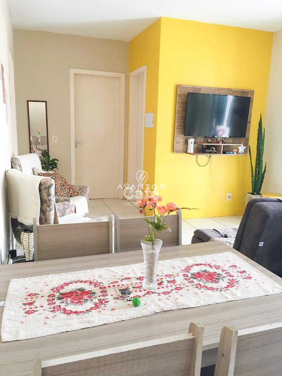 Apartamento, 2 Dormitórios, 1 Banheiro, 1 Vaga, Térreo, Sacada, Churrasqueira, Nossa Senho — Apartamento com 2 quartos à venda em Nossa Senhora das Dores, Santa Maria/RS