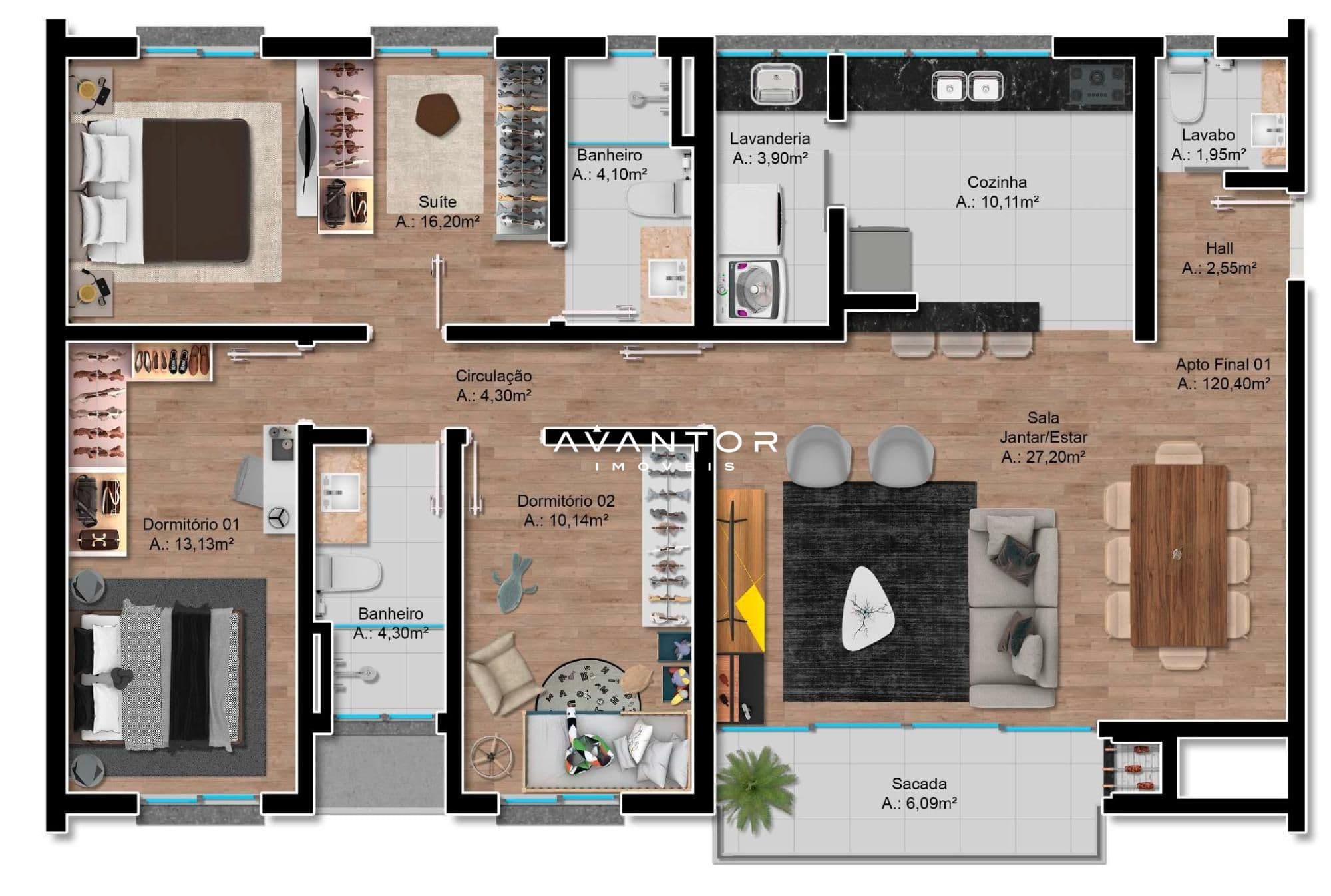 Apartamento com 2 quartos à venda no Spalla Home Art, em Centro, Santa Maria/RS — foto 16 de 20