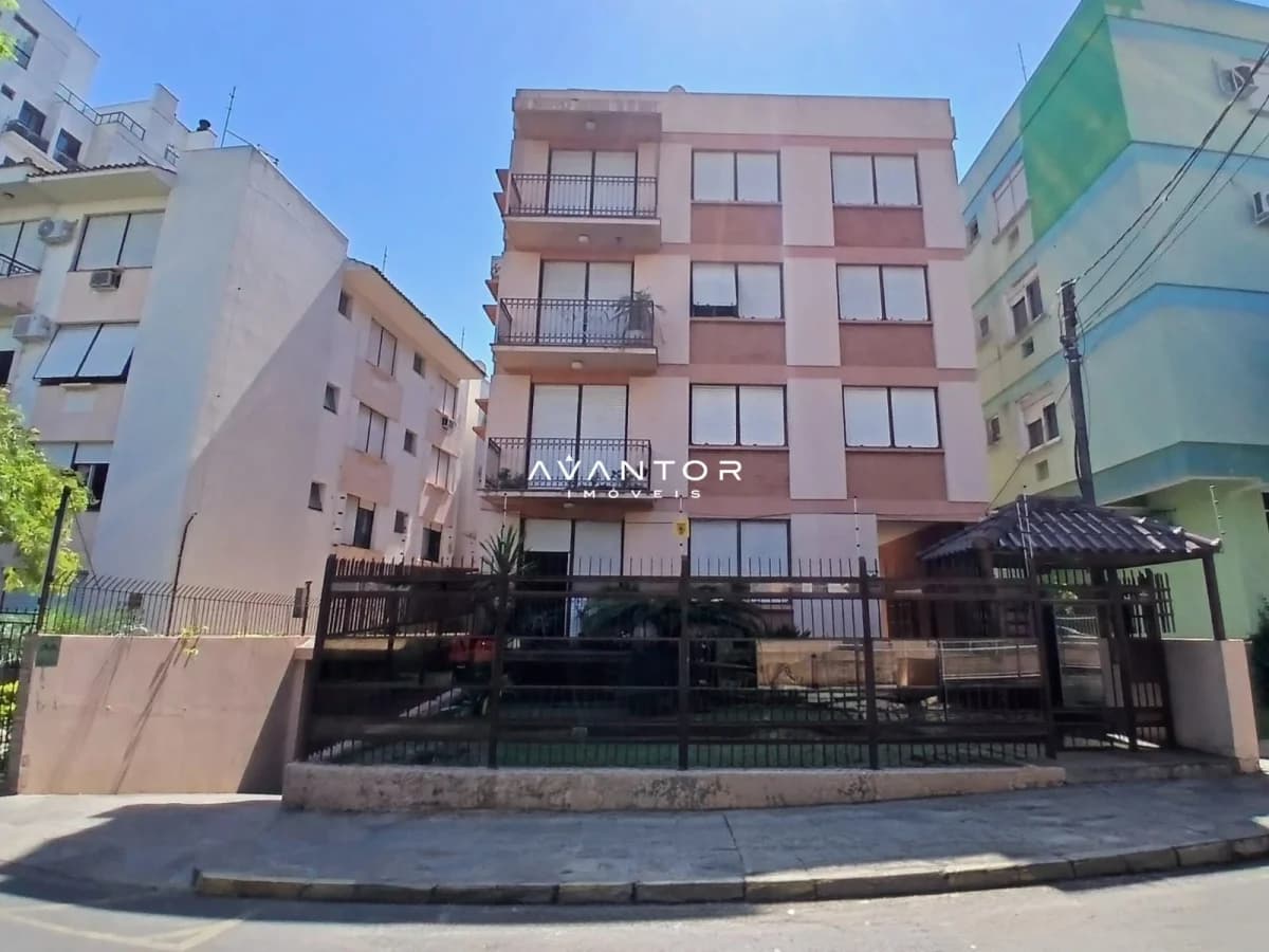 Fachada do prédio com portaria — Apartamento com 3 quartos à venda no Edifício Verona, em Menino Jesus, Santa Maria/RS