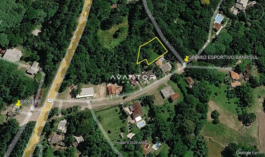 Terreno à venda em Centro, Itaara/RS
